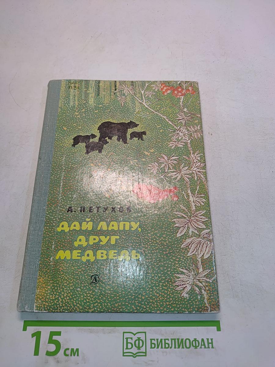 Дай лапу, друг медведь