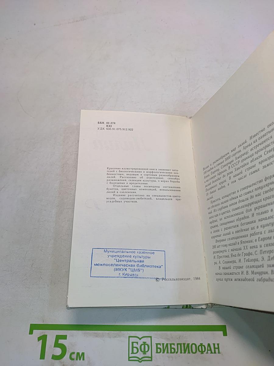 Лилии