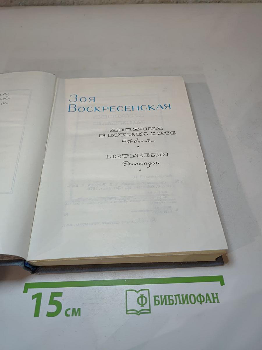 Девочка в бурном море. Повесть. Ястребки. Рассказы. Том 2