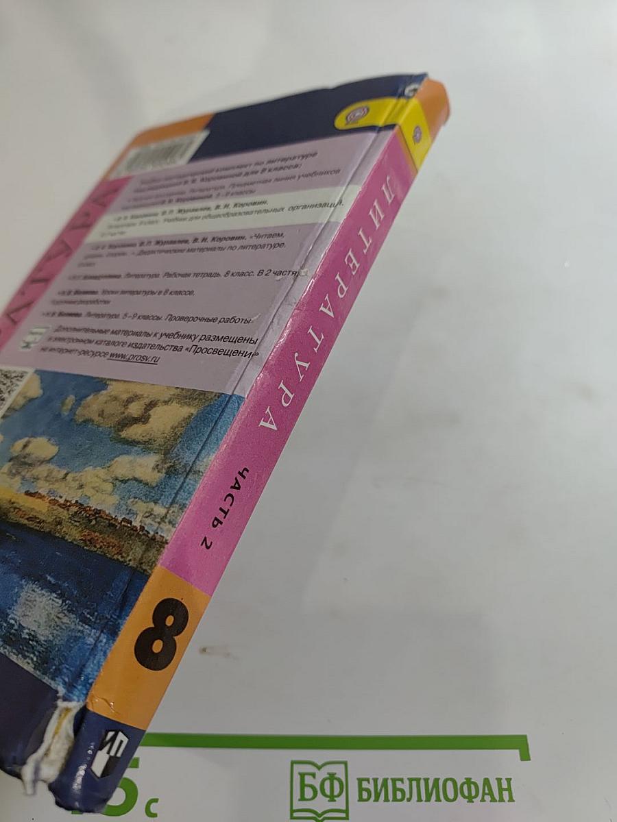 Литература. 8 класс. Часть 2