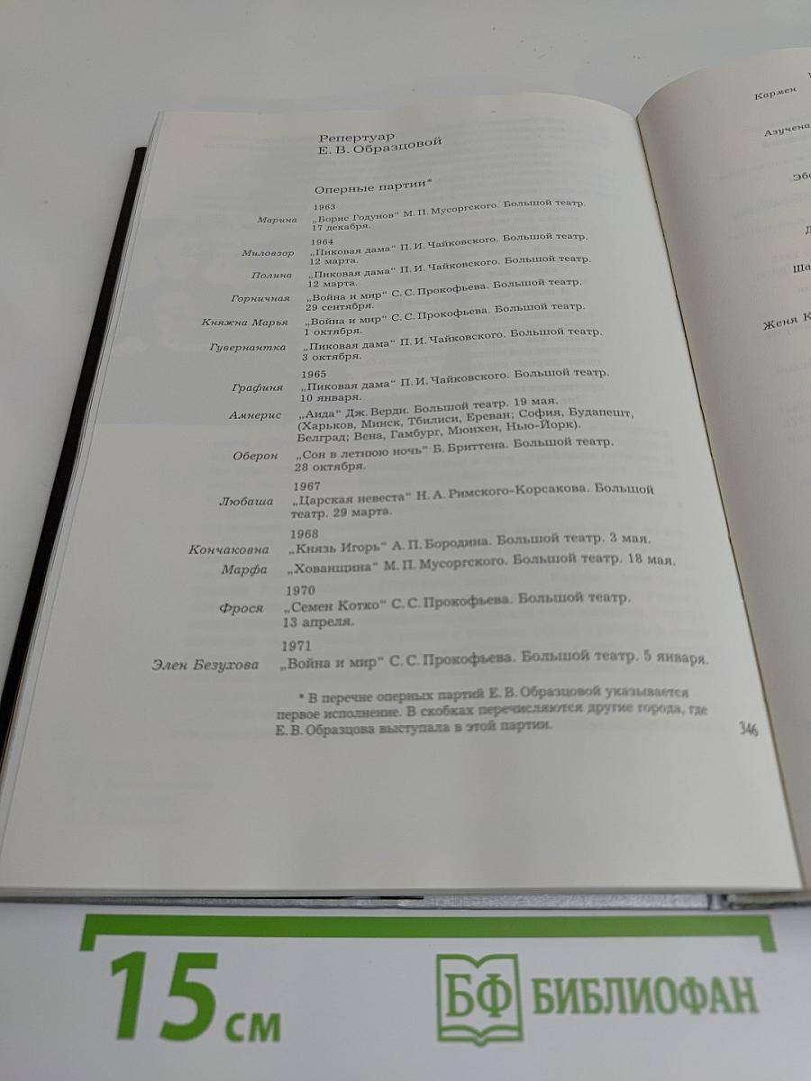 Елена Образцова. Записки в пути. Диалоги