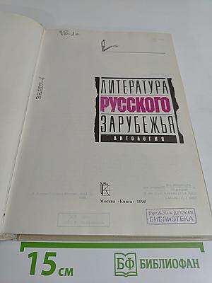 Литература русского зарубежья. Антология. Том 1. Книга вторая. 1920-1925