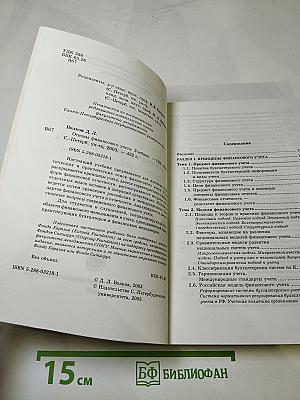 Основы финансового учета