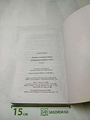 Основы финансового учета