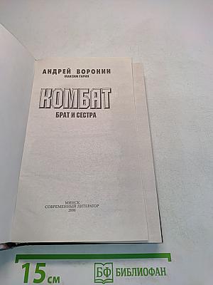 Комбат. Брат и сестра