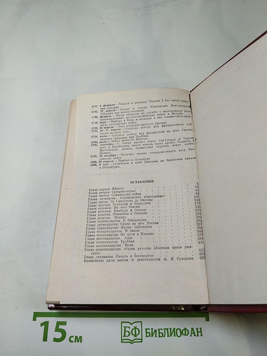 Суворов: Исторический роман