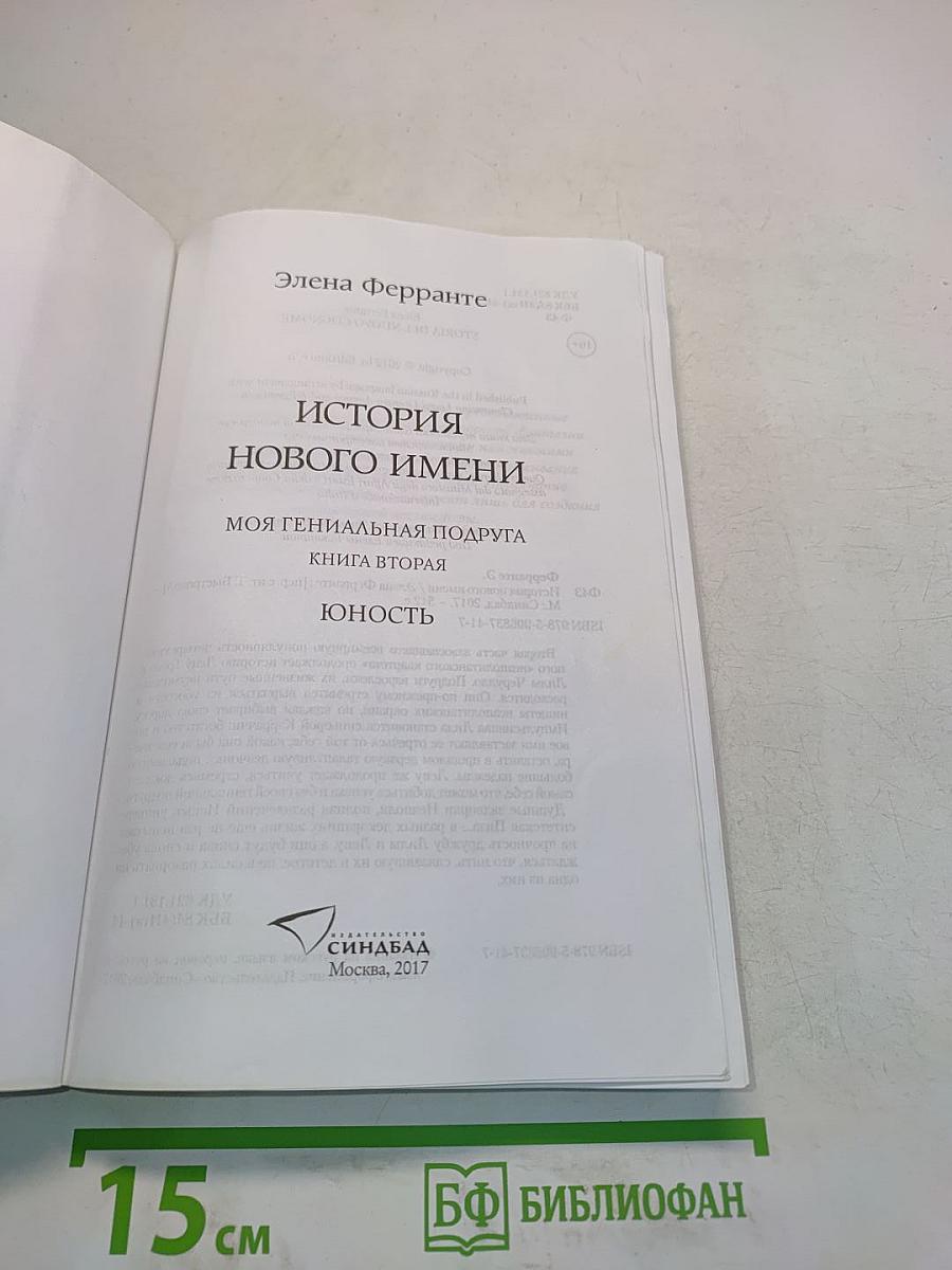 История нового имени. Книга вторая Неаполитанского квартета