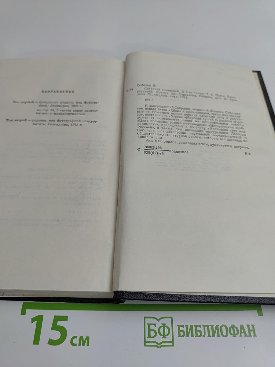 Собрание сочинений в шести томах. Том 6. Пьеса. Киносценарии