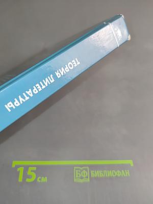 Теория литературы. В двух томах. Том 1