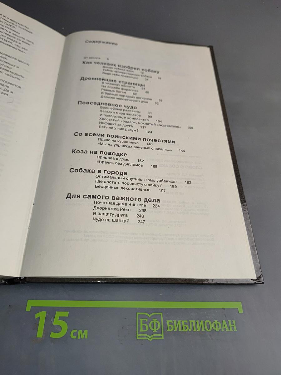Слово о собаке