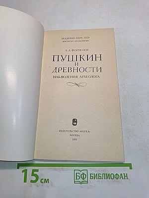 Пушкин и древности. Наблюдения археолога