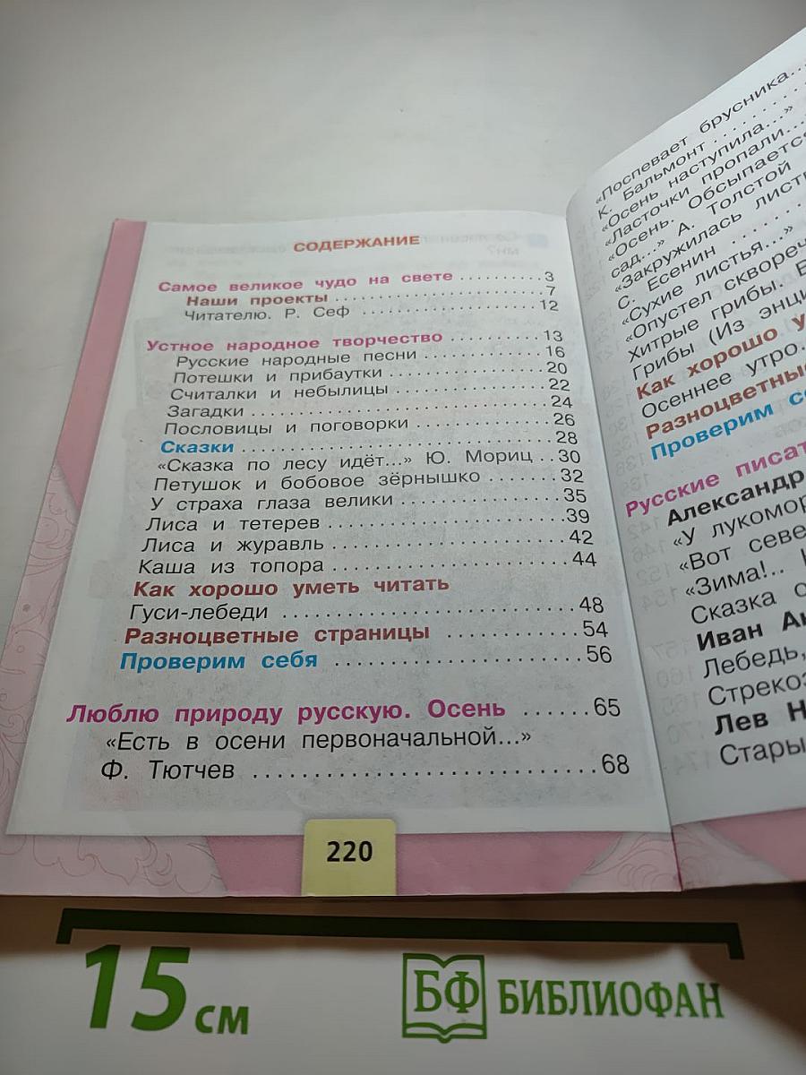 Литературное чтение. 2 класс. Часть 1