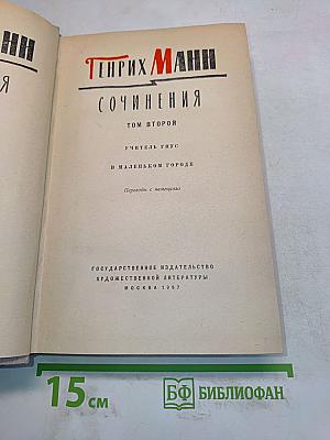 Сочинения. Том второй. Учитель Гнус. В маленьком городе