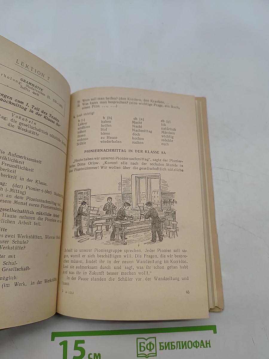 Deutsch. Учебник немецкого языка для VIII класса