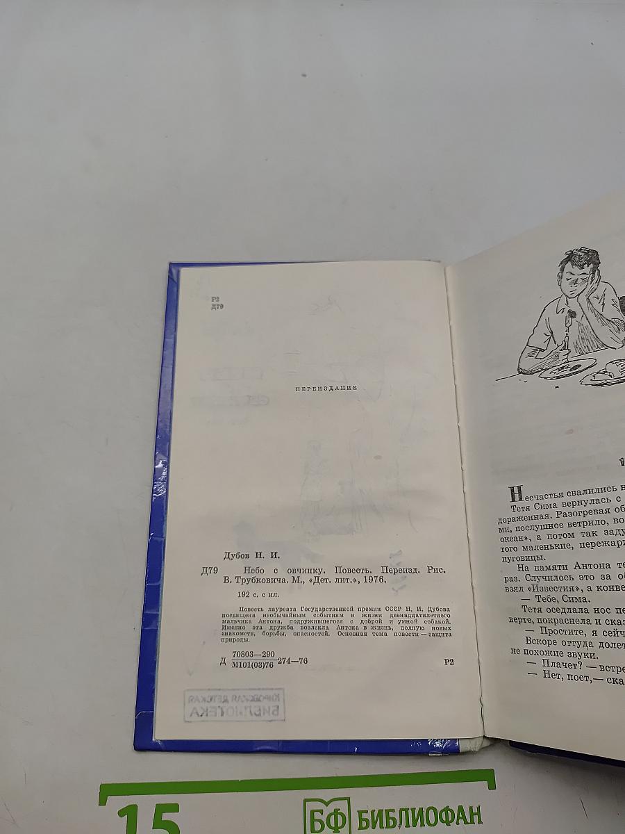 Небо с овчину