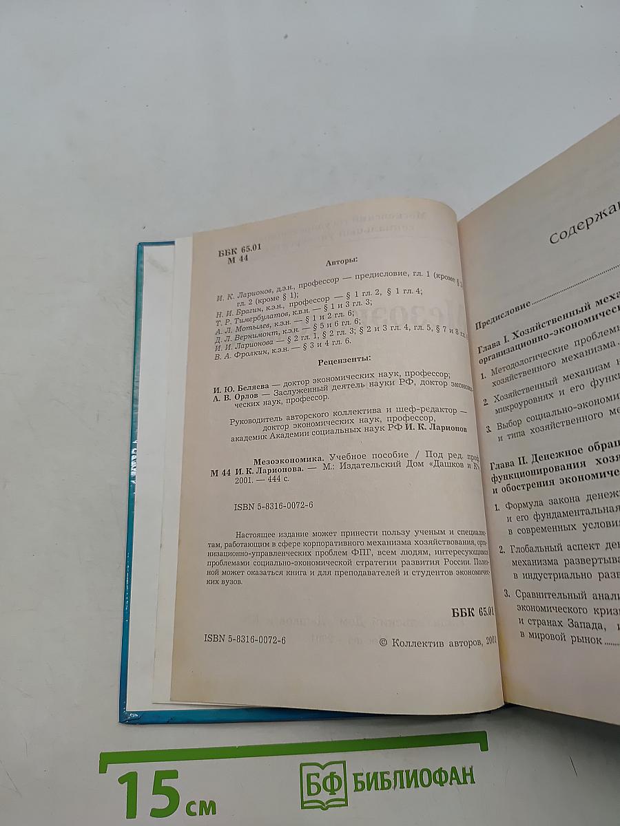 Мезоэкономика