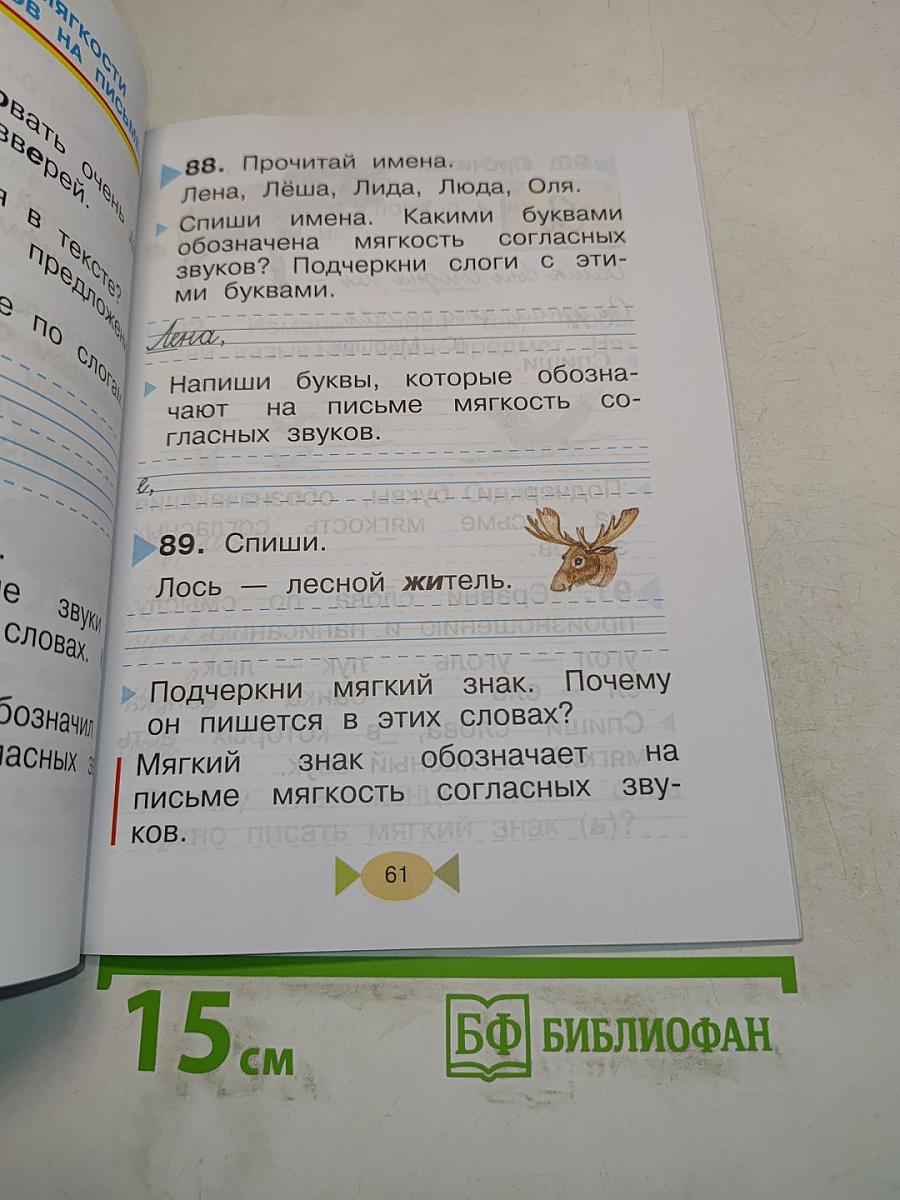 Русский язык. Учебник для 1 класса начальной школы