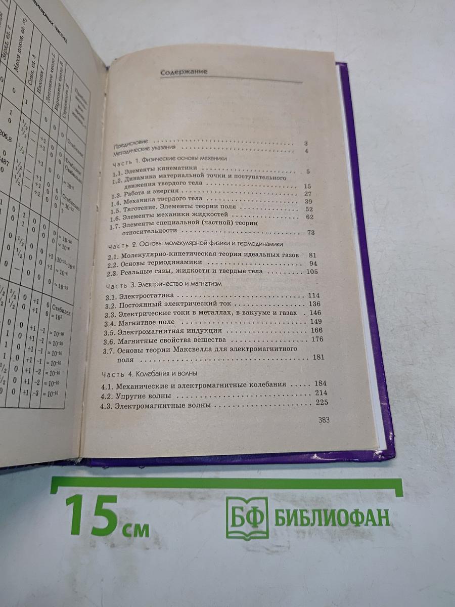 Сборник задач по курсу физики для втузов