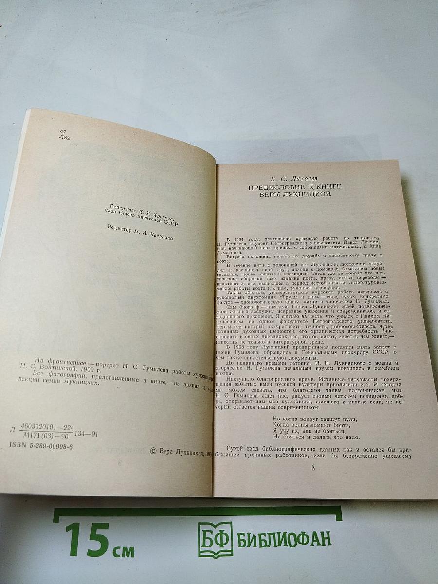Николай Гумилев. Жизнь поэта по материалам домашнего архива семьи Лукницких