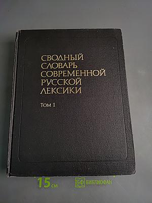 Сводный словарь современной русской лексики. Том 1