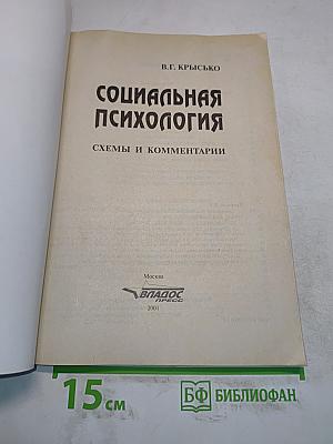 Социальная психология. Схемы и комментарии