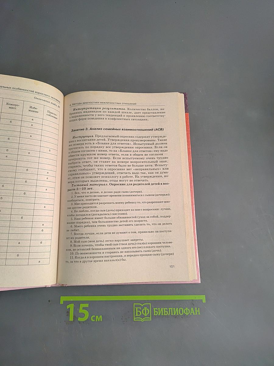 Психодиагностика в системе социальной работы
