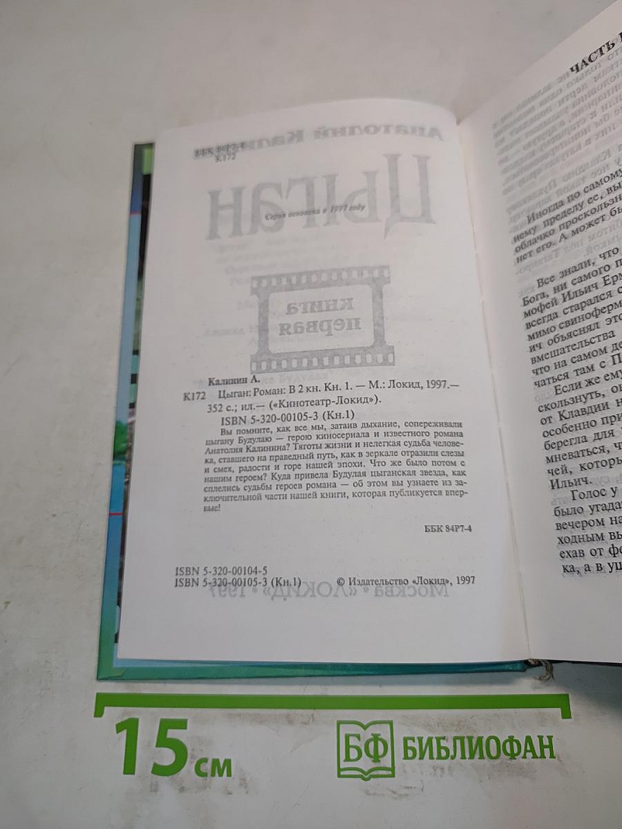 Цыган. Книга первая