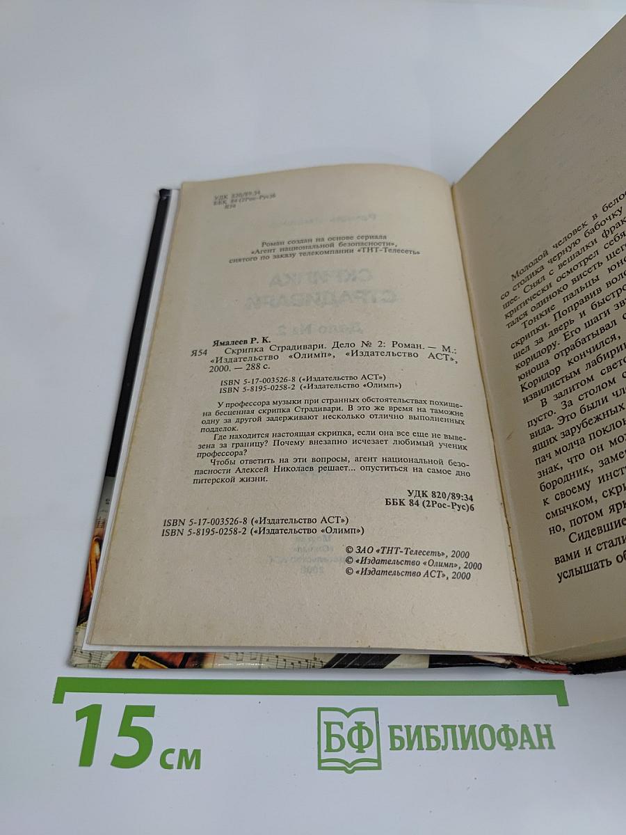 Агент национальной безопасности. Скрипка Страдивари. Дело № 2