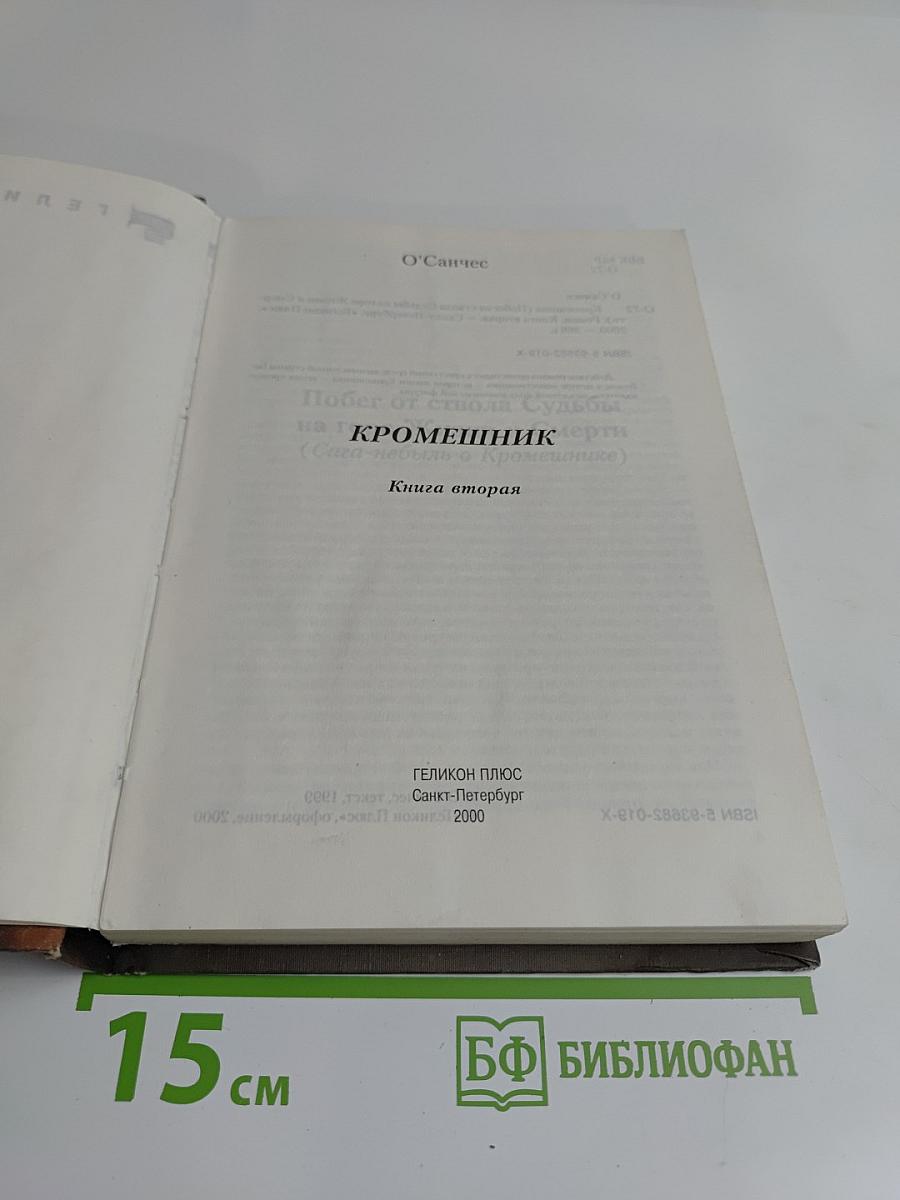 Кроменьшник. Побег от ствола судьбы на горе жизни и смерти. Книга вторая