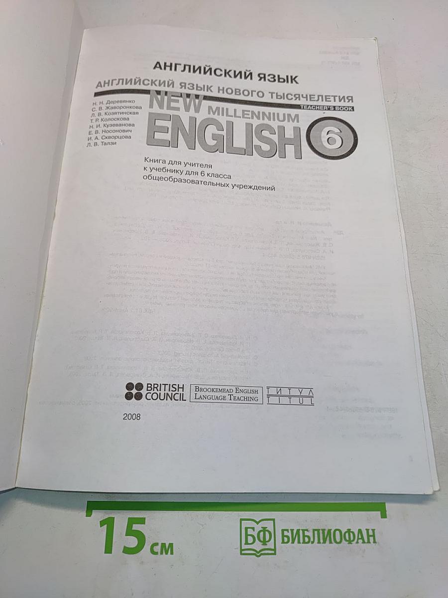 New Millennium English. Teacher's Book. 6