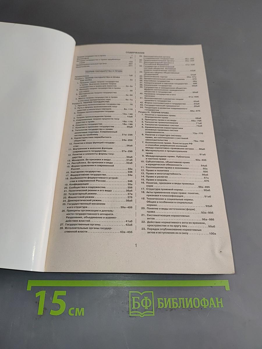 Все шпаргалки студента-юриста. 1-й курс