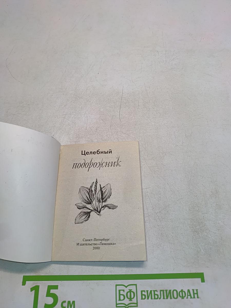 Целебный подорожник