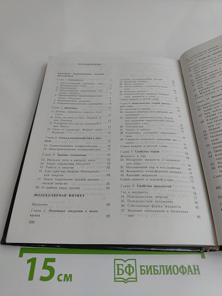 Физика. 10 класс
