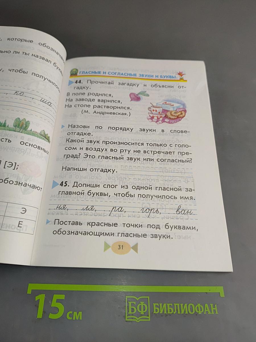 Русский язык. Учебник для 1 класса четырехлетней начальной школы