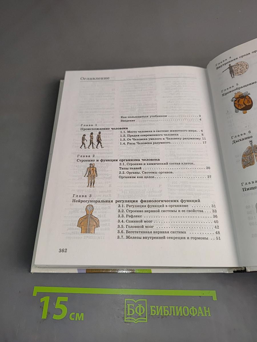 Человек. Основы физиологии и психологии. 9 класс