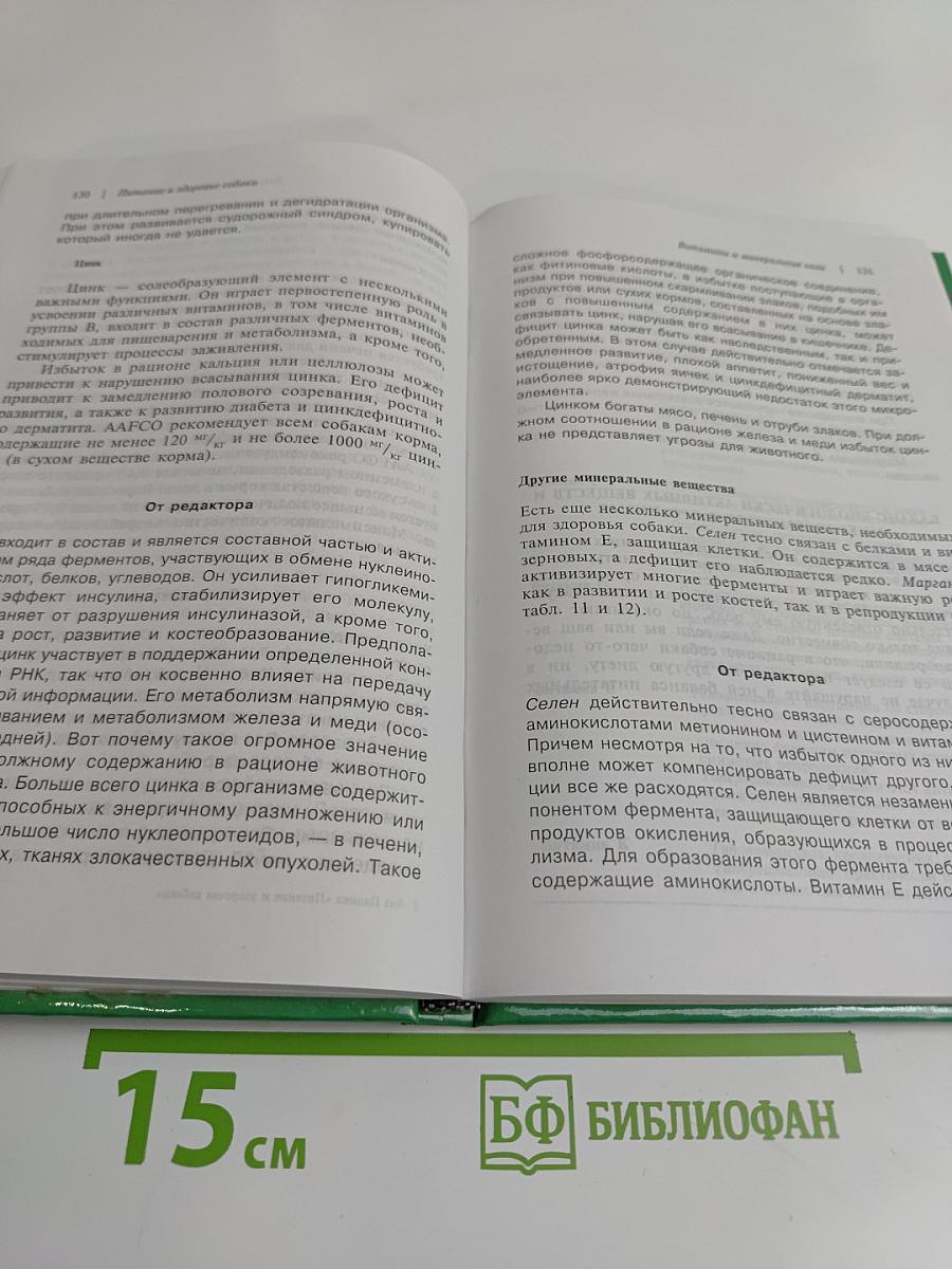 Питание и здоровье собаки