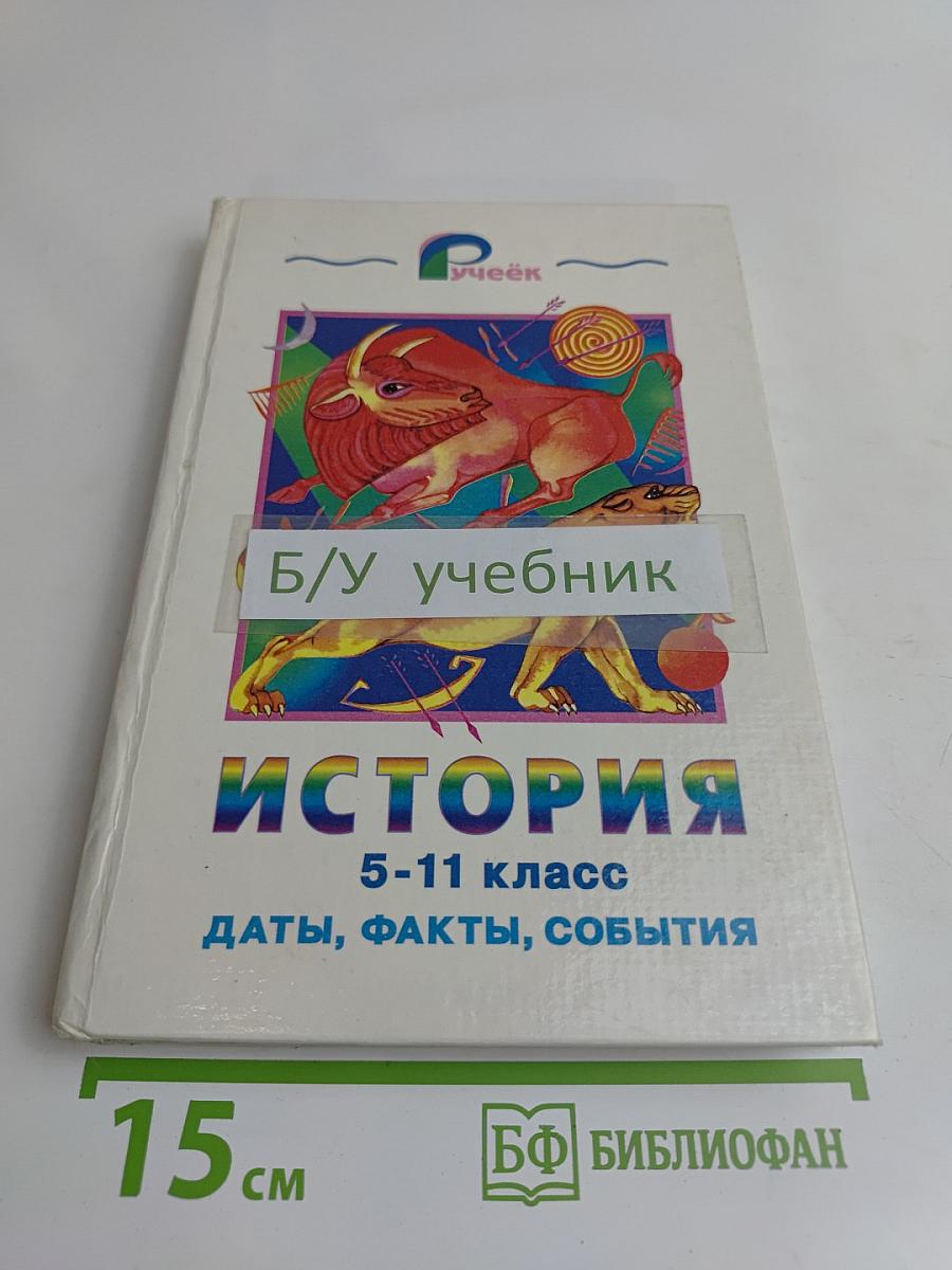 История. 5-11 класс. Даты, факты, события