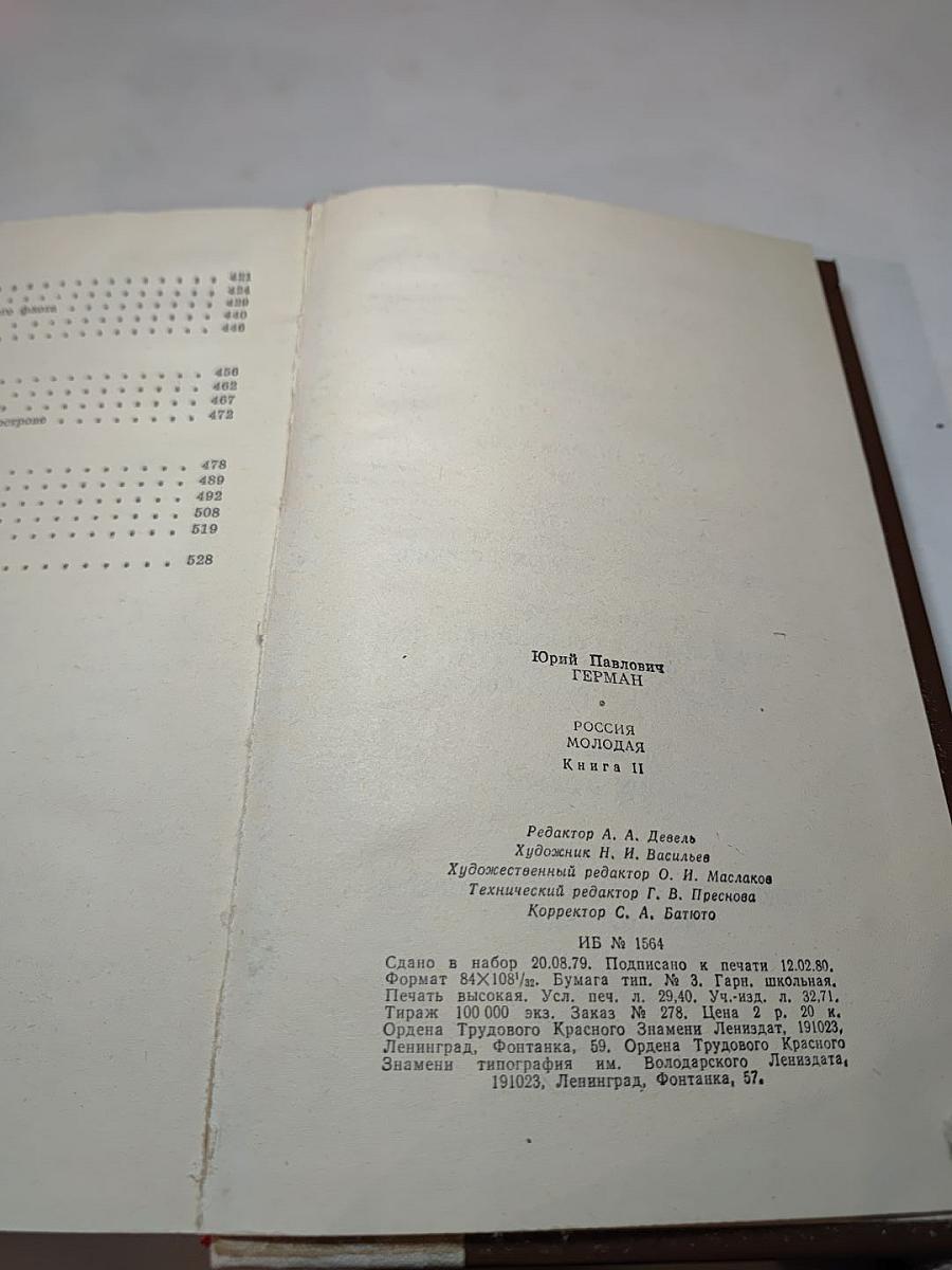 Россия молодая. Книга вторая