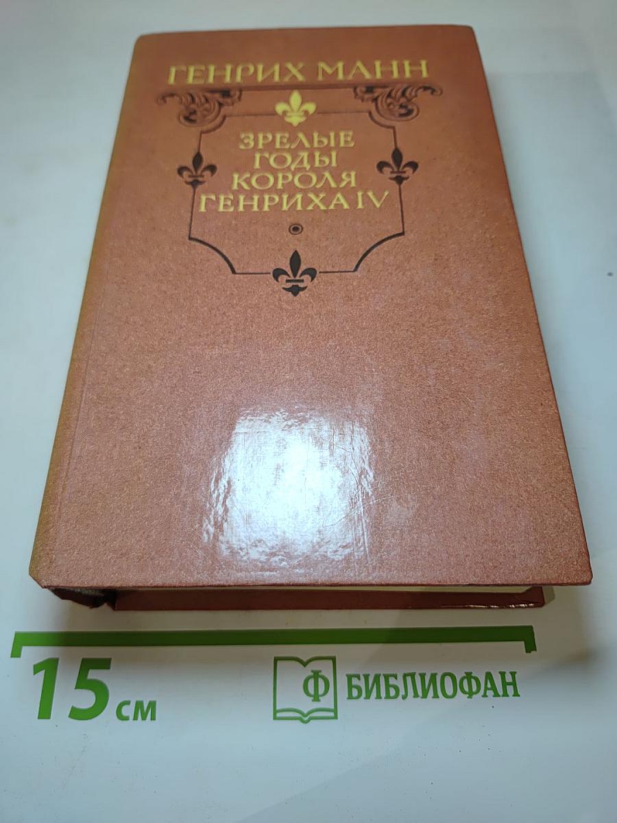 Зрелые годы короля Генриха IV