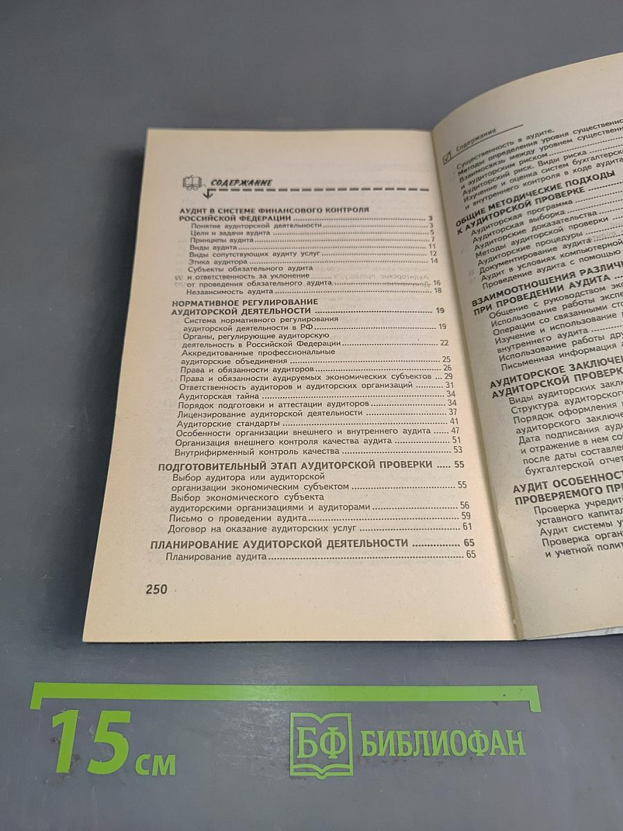 Аудит для студентов вузов