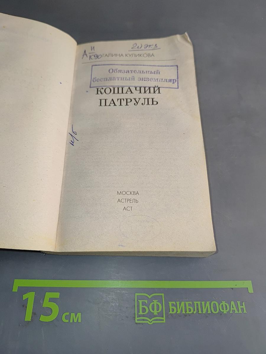 Кошачий патруль