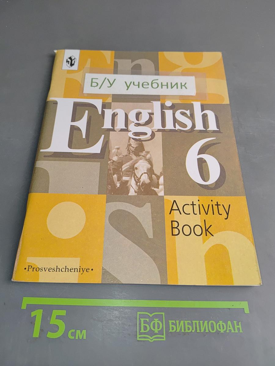 English 6. Activity Book. Рабочая тетрадь к учебнику английского языка