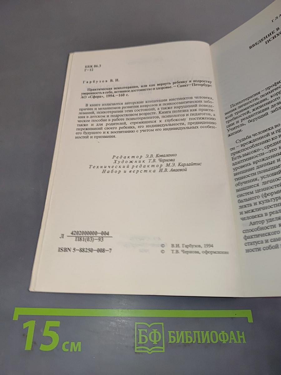 Практическая психотерапия, или как вернуть ребенку и подростку уверенность в себе, истинное достоинство и здоровье