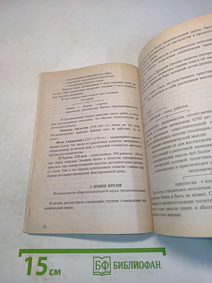 История экономических учений. Краткий курс