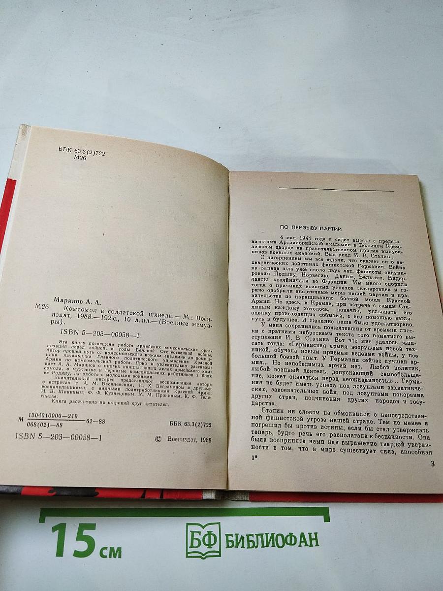 Комсомол в солдатской шинели