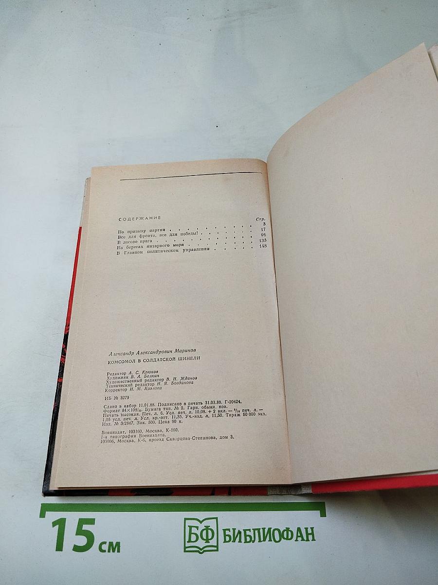 Комсомол в солдатской шинели