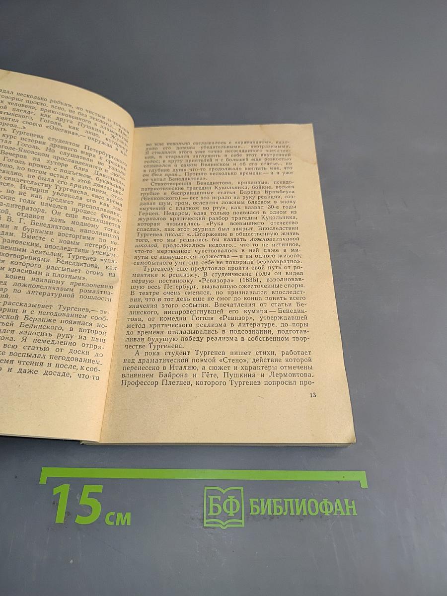 Иван Сергеевич Тургенев. Биография писателя