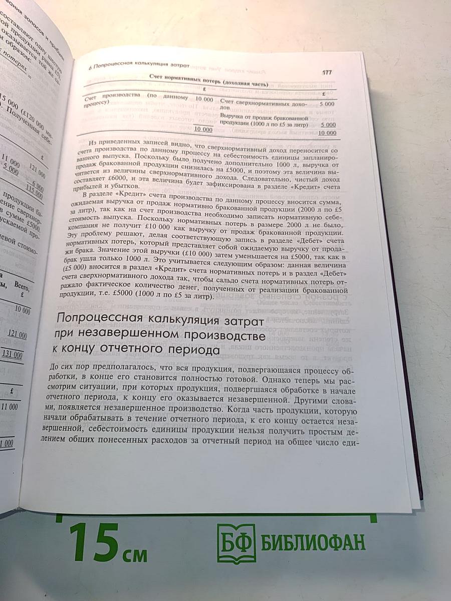 Управленческий и производственный учет. Вводный курс