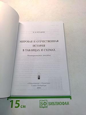 Мировая и отечественная история в таблицах и схемах. Методическое пособие
