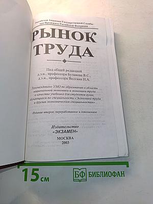 Рынок труда